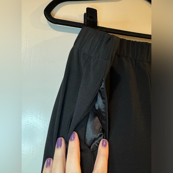 NWT Rachel Roy black trousers with side and back pockets - Picture 7 of 7
